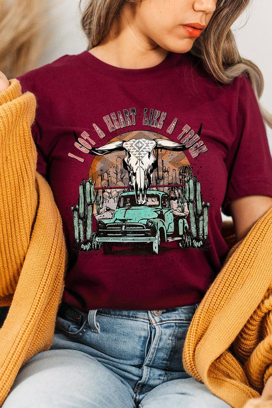 I Got a Heart like a truck Tee