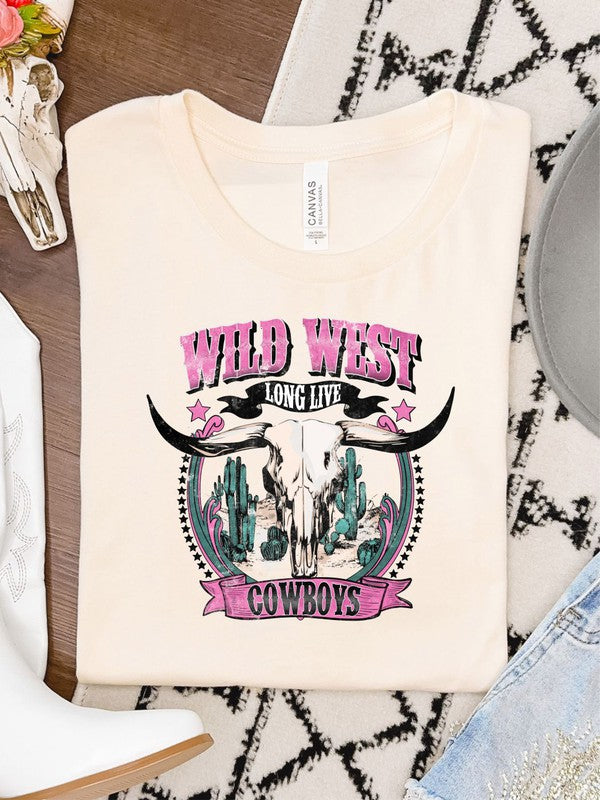 Wild West - Long Live Cowboys Graphic Tee