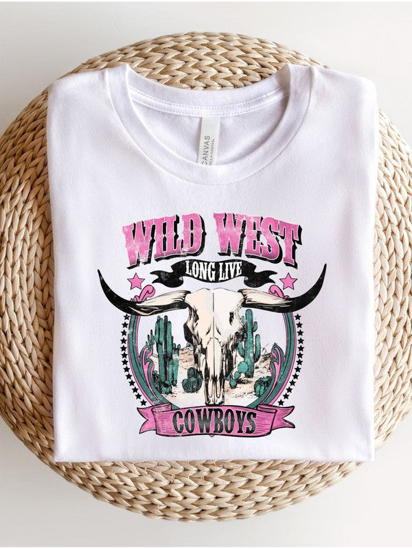 Wild West - Long Live Cowboys Graphic Tee