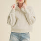 Dove Funnel Neck Half Zip