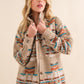 Blue B Exclusive Aztec Shirt Jacket