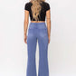 90"s Vintage Crop Flare Jeans