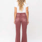 90's Vintage High Rise Crop Flare Jeans