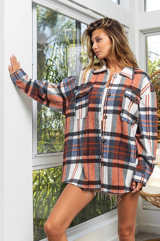 Molly Flannel Button Down