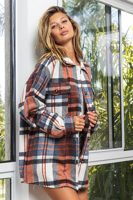 Molly Flannel Button Down