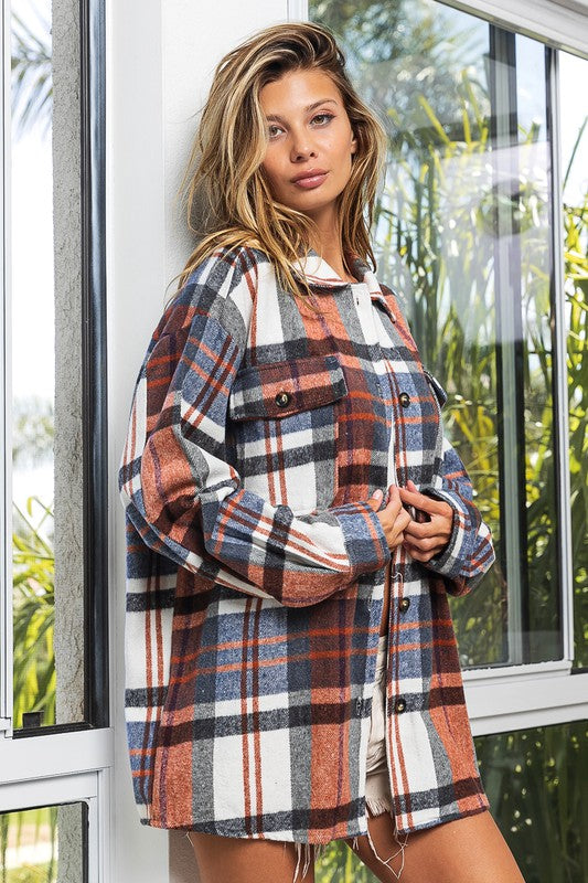 Molly Flannel Button Down