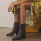 OASIS SOCIETY Miley - Alligator Print Booties