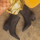 OASIS SOCIETY Miley - Alligator Print Booties