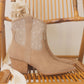 OASIS SOCIETY Cannes - Pearl Studded Western Boots