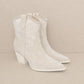 OASIS SOCIETY Cannes - Pearl Studded Western Boots