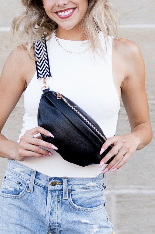 Nora Removable Fringe Crossbody Sling