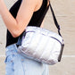 River Metallic Puffer Crossbody