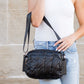 River Metallic Puffer Crossbody