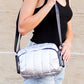 River Metallic Puffer Crossbody