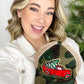 Chenille Christmas Vintage Truck Hat