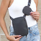 Eva Clippable/ Removable Coin Pouch Crossbody