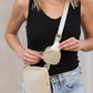 Eva Clippable/ Removable Coin Pouch Crossbody