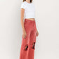 90s Vintage Crop Flare Jeans