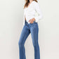 Low Rise Slim Bootcut Jeans