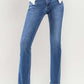 Low Rise Slim Bootcut Jeans