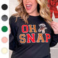 Soft Ideal Chenille Oh Snap Graphic Long Sleeve