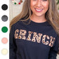 Leopard Ideal Chenille Grinch Long Sleeve T-Shirt