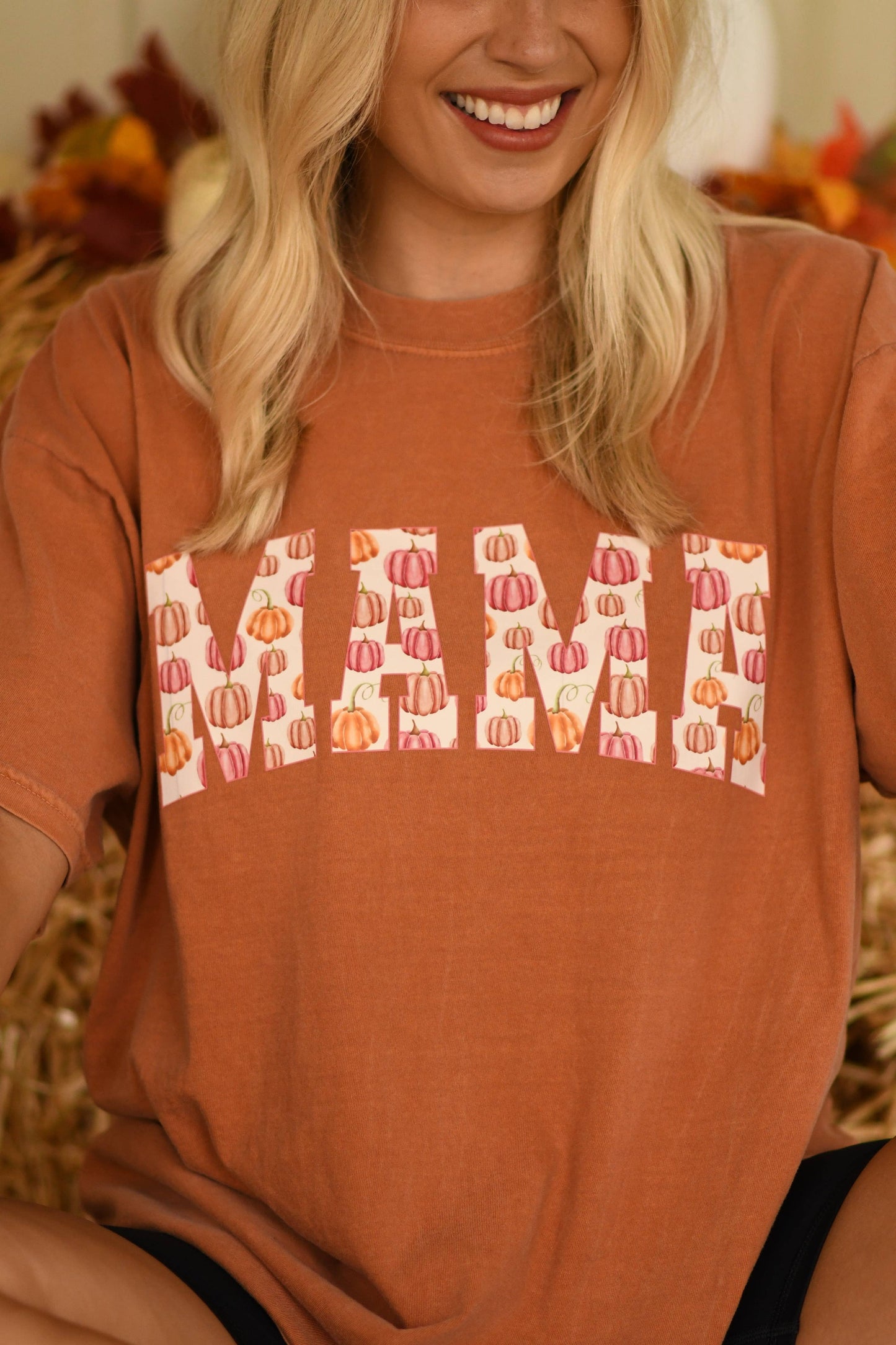 Mama Pumpkin Patch Tee RTS