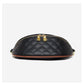 Myra Quilted Leather Crescent Sling Bag