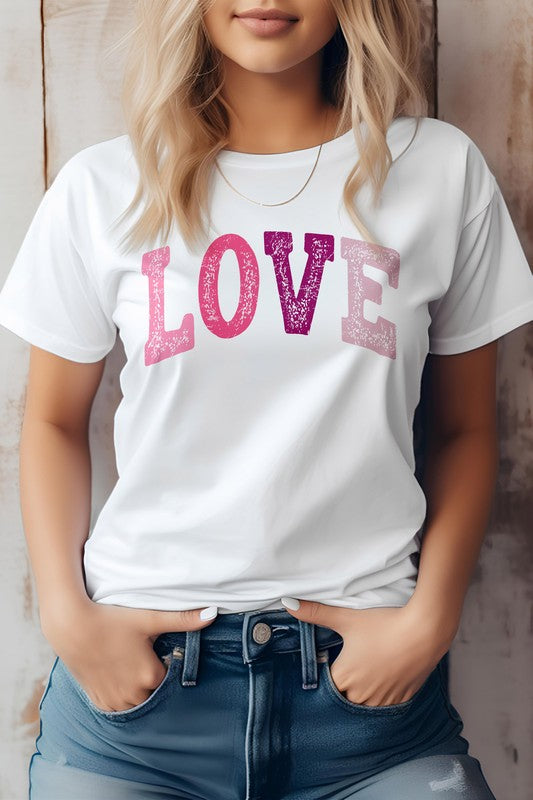 LOVE, Valentine Graphic Tee