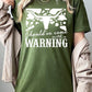 Western Cow Animal Warning Graphic T Shirts