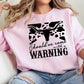 Western Cow Animal Graphic Fleece Sweatshirts