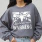 Western Cow Animal Graphic Fleece Sweatshirts