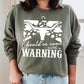 Western Cow Animal Graphic Fleece Sweatshirts