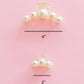 Pearl Hair Claw Clip Set - 2PK