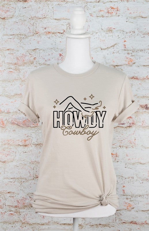 Howdy Cowboy Graphic Tee