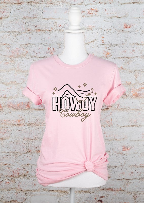 Howdy Cowboy Graphic Tee