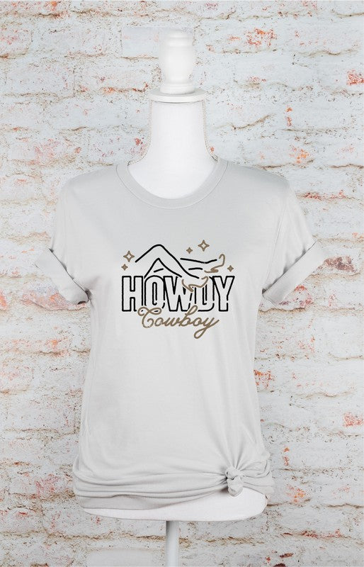 Howdy Cowboy Graphic Tee