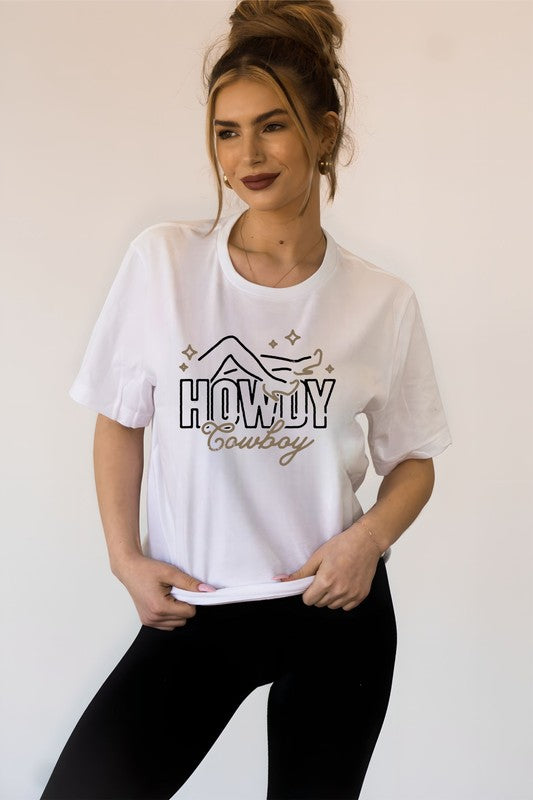 Howdy Cowboy Graphic Tee