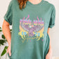 Free Bird Retro Neon Summer Graphic Tee