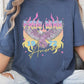 Free Bird Retro Neon Summer Graphic Tee