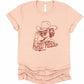 Hell Naw Cowgirl Graphic Tee