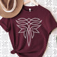 Western Boot Stitch Graphic T Shirts