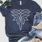 Western Boot Stitch Graphic T Shirts