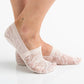 No Slip Floral Lace Sneaker Socks- 3 Pack