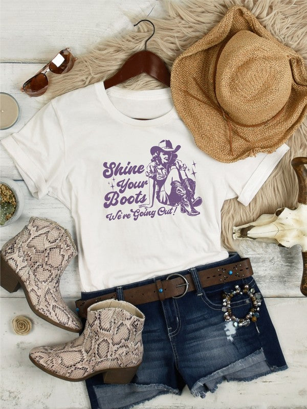 Shine Your Boots Graphic Tee