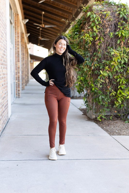 The Autumn Houndstooth Leggings Round 2