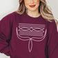 Western Boot Stitch Graphic Fleece Sweatshirts