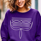 Western Boot Stitch Graphic Fleece Sweatshirts