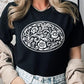 Western Belt Buckle Graphic T Shirts