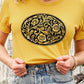 Western Belt Buckle Graphic T Shirts